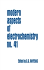 Image for Modern aspects of electrochemistryVol. 41