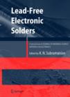 Image for Lead-Free Electronic Solders : A Special Issue of the Journal of Materials Science: Materials in Electronics