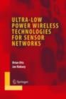 Image for Ultra-low power wireless technologies for sensor networks