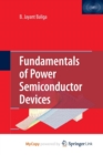 Image for Fundamentals of Power Semiconductor Devices