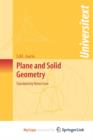 Image for Plane and Solid Geometry