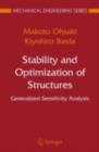 Image for Stability and optimization of structures: generalized sensitivity analysis