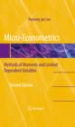 Image for Micro-econometrics: methods of moments and limited dependent variables