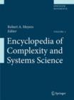 Image for Encyclopedia of Complexity and Systems Science