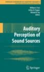 Image for Auditory perception of sound sources