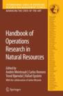 Image for Handbook of Operations Research in Natural Resources