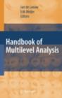 Image for Handbook of multilevel analysis