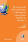 Image for Research and Practical Issues of Enterprise Information Systems II Volume 1: IFIP TC 8 WG 8.9 International Conference on Research and Practical Issues of Enterprise Information Systems (CONFENIS 2007), October 14-16, 2007, Beijing, China