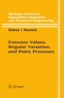 Image for Extreme Values, Regular Variation and Point Processes