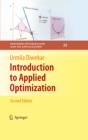 Image for Introduction to applied optimization
