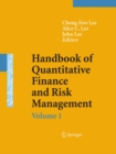 Image for Handbook of quantitative finance, volumes I &amp; II