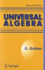 Image for Universal algebra