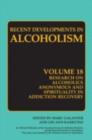 Image for Recent developments in alcoholism.: (Research on Alcoholics Anonymous and spirituality in addiction) : Vol. 18,