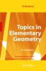 Image for Topics in elementary geometry