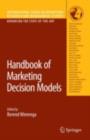 Image for Handbook of marketing decision models : 121