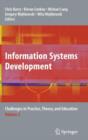 Image for Information systems development  : challenges in practice, theory, and education