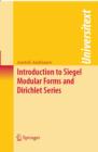 Image for Introduction to Siegel modular forms and Dirichlet series