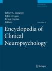 Image for Encyclopedia of Clinical Neuropsychology