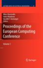 Image for Proceedings of the European Computing ConferenceVol. 1