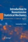 Image for Introduction to nonextensive statistical mechanics: approaching a complex world