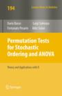 Image for Permutation tests for stochastic ordering and ANOVA: theory and applications with R