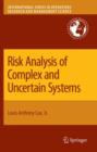 Image for Risk Analysis of Complex and Uncertain Systems