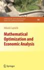 Image for Mathematical Optimization and Economic Analysis