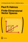 Image for Finite-Dimensional Vector Spaces