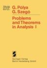 Image for Problems and Theorems in Analysis