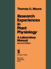 Image for Research Experiences in Plant Physiology
