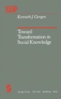 Image for Toward Transformation in Social Knowledge