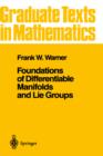 Image for Foundations of Differentiable Manifolds and Lie Groups