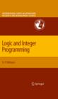 Image for Logic and integer programming