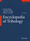 Image for Encyclopedia of Tribology