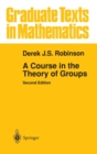 Image for A Course in the Theory of Groups