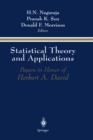 Image for Statistical Theory and Applications