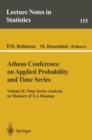 Image for Athens Conference on Applied Probability and Time Series Analysis