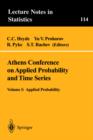 Image for Athens Conference on Applied Probability and Time Series Analysis