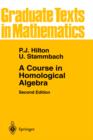 Image for A Course in Homological Algebra
