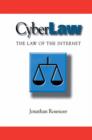 Image for CyberLaw : The Law of the Internet