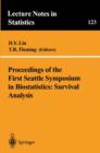 Image for Proceedings of the First Seattle Symposium in Biostatistics: Survival Analysis
