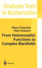 Image for From Holomorphic Functions to Complex Manifolds