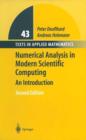 Image for Numerical Analysis in Modern Scientific Computing