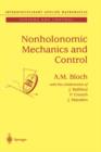 Image for Nonholonomic mechanics and control