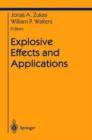 Image for Explosive Effects and Applications