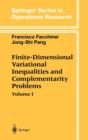 Image for Finite-Dimensional Variational Inequalities and Complementarity Problems