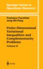 Image for Finite-Dimensional Variational Inequalities and Complementarity Problems