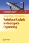 Image for Variational analysis and aerospace engineering