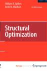 Image for Structural Optimization