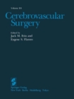 Image for Cerebrovascular Surgery : Volume III